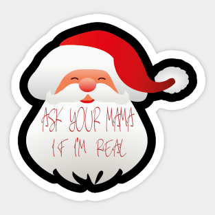 happy merry christmas Sticker